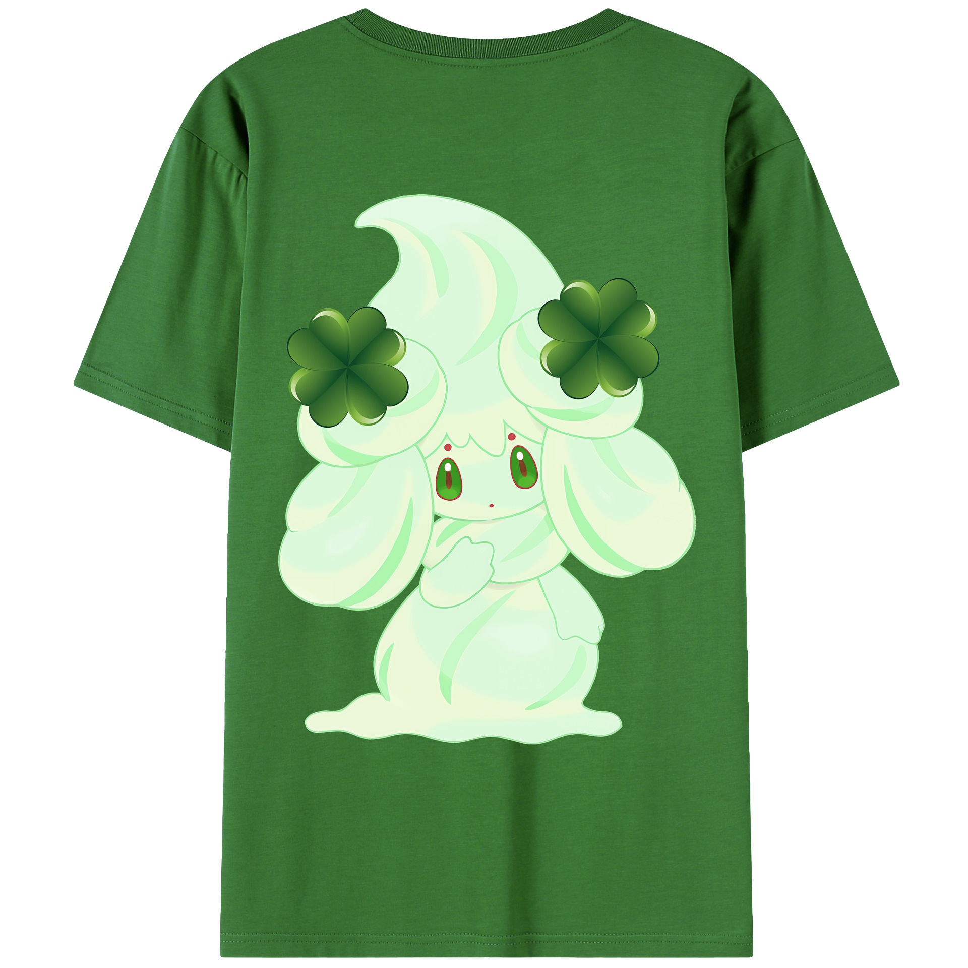 （画像用） ポケットモンスター Pokémon レディース半袖Tシャツ(バックプリント)